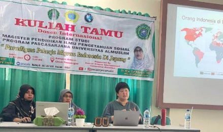 Kuliah Tamu PPS UMUSLIM: “Paradigma Pekerja Migran Indonesia di Jepang” bersama Prof. Saeki Natsuko